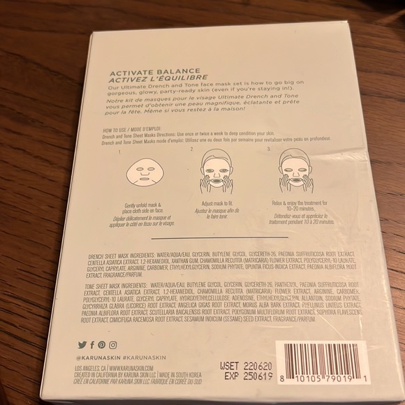 Karuna Drench & Tone Duo - brand new! - Picture 3 of 3